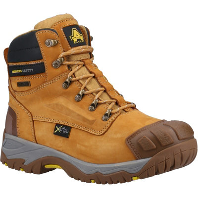 Amblers 986 Safety Work Boots Tan (Sizes 6-13)