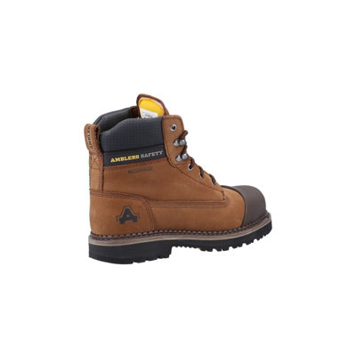 Amblers AS233 Waterproof Anti-Scuff Safety Work Boots Brown (Sizes 6-12)