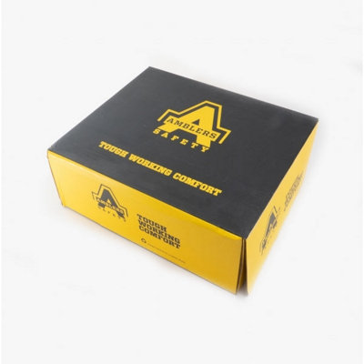 Amblers AS335 Poron XRD Safety Work Boots Black (Sizes 3-15)