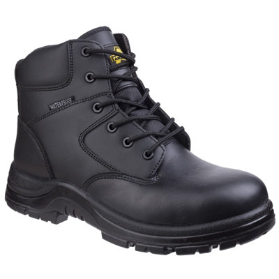 Amblers FS006C Waterproof Safety Work Boots Black - Size 5