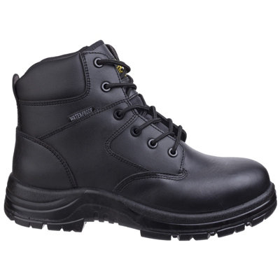Amblers FS006C Waterproof Safety Work Boots Black - Size 5