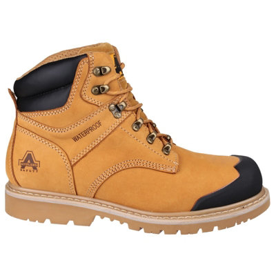 Amblers Safety FS226 Men's Waterproof Industrial Boot - Goodyear Welted, Steel Toe, Honey UK 11 / EU 46
