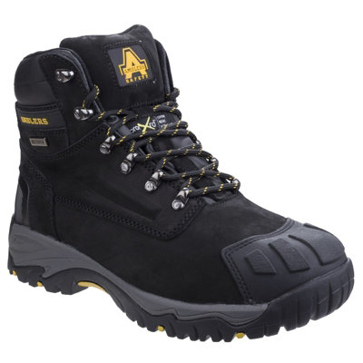 Amblers Safety Herren Sicherheitsstiefel FS987 – Wasserdicht, Mit Stahlkappe, Hitzebeständig Bis 300°C, S3 HRO SRC