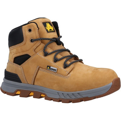 Amblers Safety 261 Safety Boots Honey | DIY at B&Q