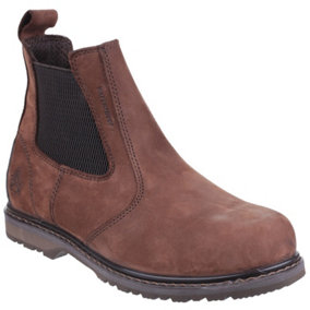 Amblers Safety AS148 Sperrin Lightweight Waterproof Pull On Dealer Safety Boot Brown
