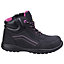 Amblers Safety AS601 Lydia Composite Safety Boot With Side Zip Black