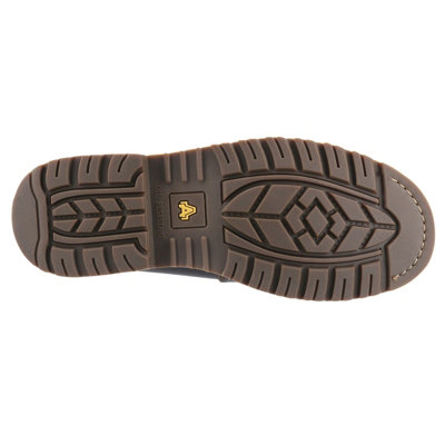 Amblers Goodyear Sicherheitsstiefel – Größe 41, Braun, Stahlkappe, Genähte Sohle