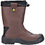 Amblers Safety FS245 Antistatic Pull On Safety Rigger Boot Brown