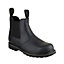 Amblers Safety FS5 Goodyear Welted Pull on Safety Dealer Boot Black