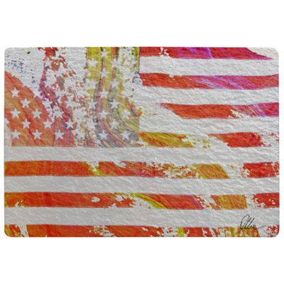 American Flag Flare Special Soft Home Rug