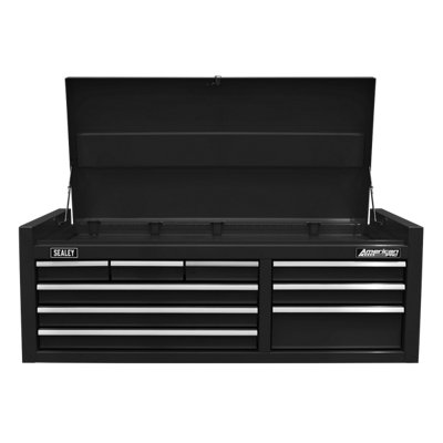 American Pro Topchest Tool Box 9 Drawer With Ball Bearing Slides Black AP4109B - 3
