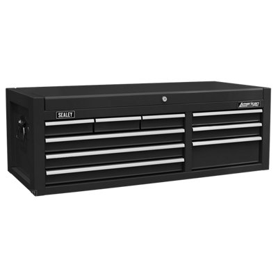 American Pro Topchest Tool Box 9 Drawer With Ball Bearing Slides Black AP4109B - 4