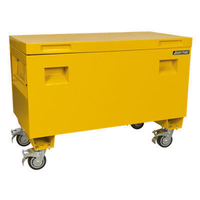 American Pro Truck Box 1220 x 620 x 700mm With Wheel Kit Yellow SSB02ECOMBO