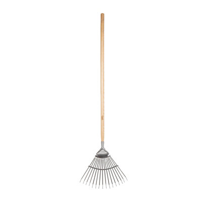Ames Lawn and leaf Rake 16T Flat Stainless Steel