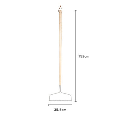 Ames Soil Rake 14T Stainless Steel