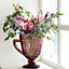 Amethyst Glass Pitcher Jug Flower Vase