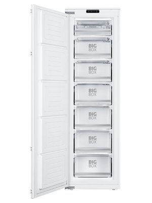Amica BZ2263 204litre Integrated Upright Freezer Class E White
