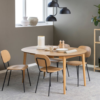 Amira Dining Chair in Oak veneer