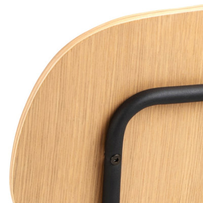 Amira Dining Chair in Oak veneer