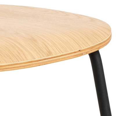 Amira Dining Chair in Oak veneer