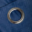 Amond Eyelet Ring Top Curtains Blue 117cm x 137cm