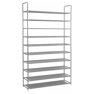 50 Pair 10 Tier Space Saving Storage fashion Org