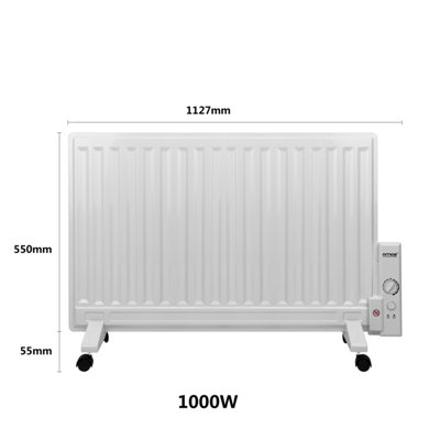 AMOS 1000W  Oil Filled Panel Radiator Heater