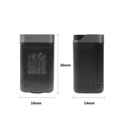AMOS 1500W Electric Oscillating Tower Space Heater with Remote