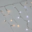 AMOS 200 LED Battery Powered Christmas Icicle Lights In Cool White & Warm White with Memory Function Timer