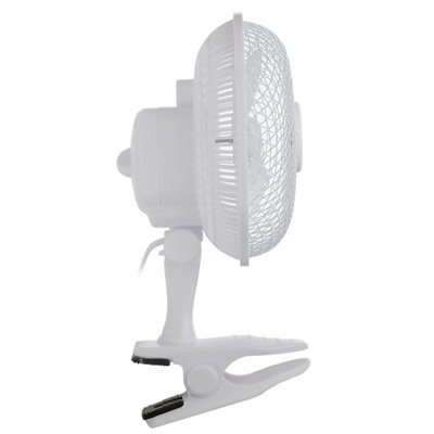 AMOS 6" 2 in 1 Clip on Fan 2 Speed Home Office Air Cooling Desk Fan