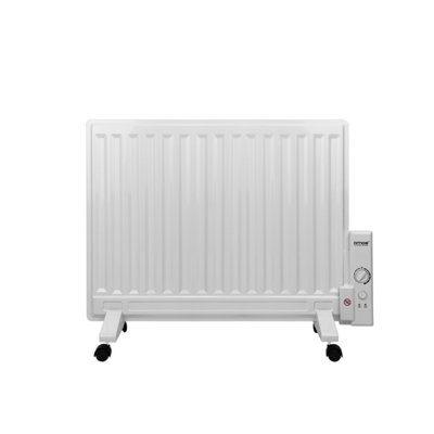 AMOS 800W Oil Filled Panel Radiator Heater DIY at B&Q