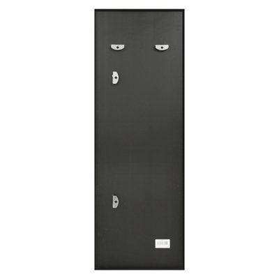 Amos Black Industrial Full-Length Mirror - Elegant Design for Modern Spaces