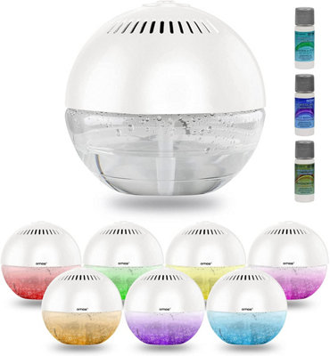 AMOS Globe Air Purifier with Colour Changing LED