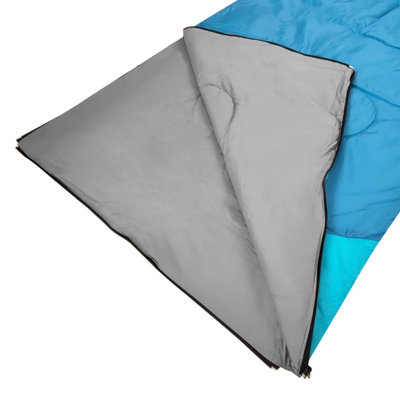 AMOS Sleeping Bags for Outdoor Adventures Lightweight Waterproof and Warm  - Cyan