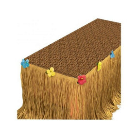 Amscan Hawaiian Luau/Beach Party Table Decoration (Pack of 2) Brown (One Size)