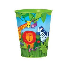 Amscan Jungle Animals Disposable Cup (Pack of 16) Multicoloured (One Size)