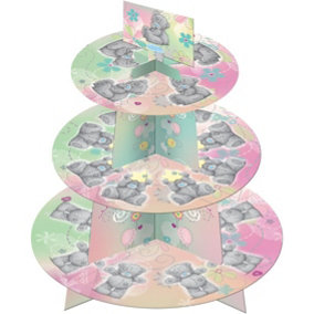 Amscan Me To You Teddy Bear Tiered Cake Stand Multicoloured (One Size)
