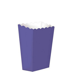 Amscan Paper Plain Popcorn Holder Purple (S)