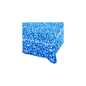 Amscan Paper Sparkle Party Table Cover Blue (One Size)