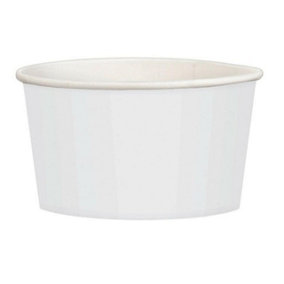 Amscan Paper Treat Cup (Pack of 20) White (One Size)