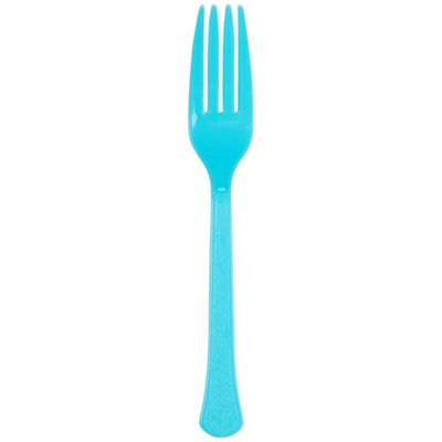 Amscan Premium Disposable Spoons (Pack of 48) Caribbean Blue (One Size) Price Comparisons | Compare The Build