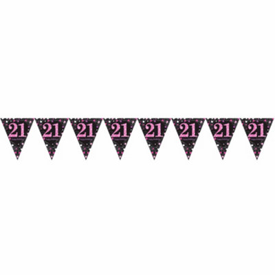 Ams Can Rosa Konfetti Für 21. Geburtstag – Glitzerndes Party-Deko