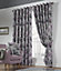 Amsterdam Floral Fully Lined Blackout Eyelet Curtains