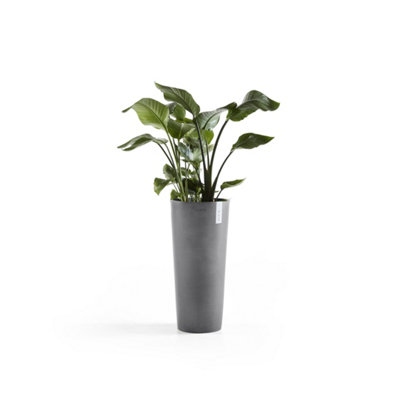 Amsterdam High Vase Ecopot  Grey