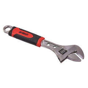 Amtech 10'' Adjustable Wrench Injected Grip