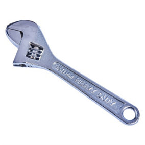 Amtech 150mm (6") Adjustable wrench with 20mm (0.8") jaw opening