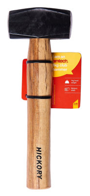 Amtech 1kg Club Hammer with Hickory Handle