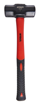 Amtech A2125 1.8kg (4lb) Sledge hammer with fibreglass shaft - 3