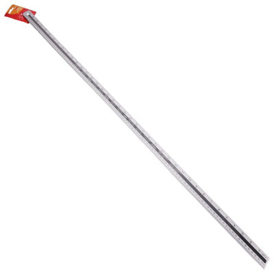 Amtech Aluminium Metal Ruler 1m 100mm