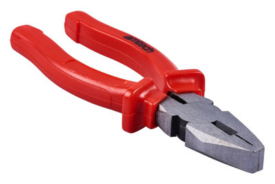 VONRUSS B0130 6" Inch Red Combination Pliers Plier Tool